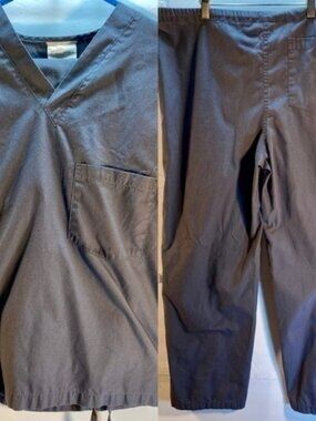 ALLHEART SCRUBS BASIC UNISEX TOP AND PANTS SML